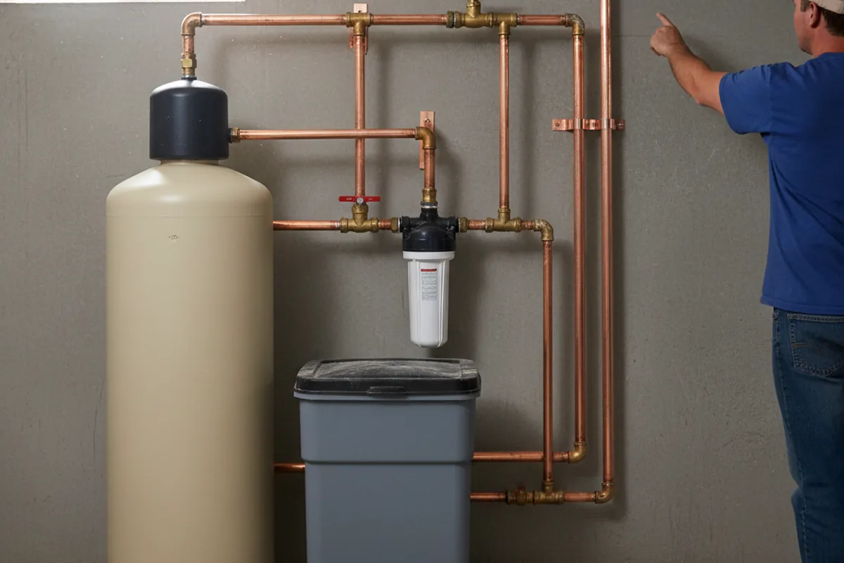 Whole-house water treatment system installed in Unionville
